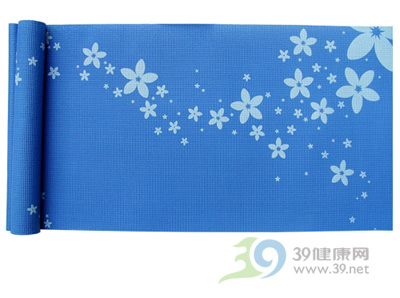 远阳:高防滑瑜伽垫(08蓝花7MM)