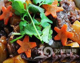 增肥食谱之土豆烧牛腩