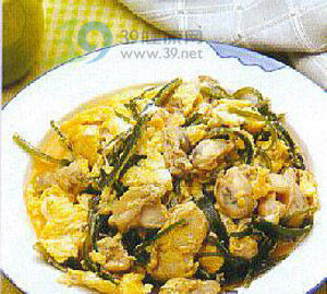 增肥食谱:海带蛎黄蛋