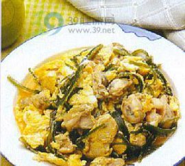 增肥食谱：海带蛎黄蛋