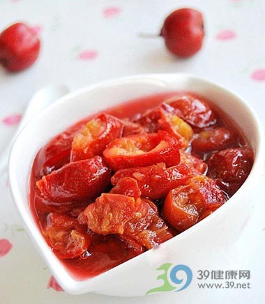 瘦人健脾开胃妙方:蜜汁山楂