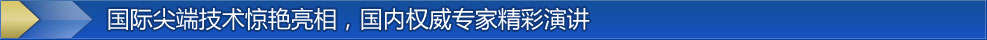 国际尖端技术经验亮相